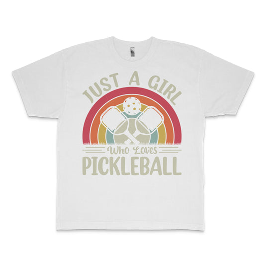 Just A Girl Who Loves Pickleball T-Shirt